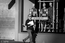 Black and white City fashion in Auckland
